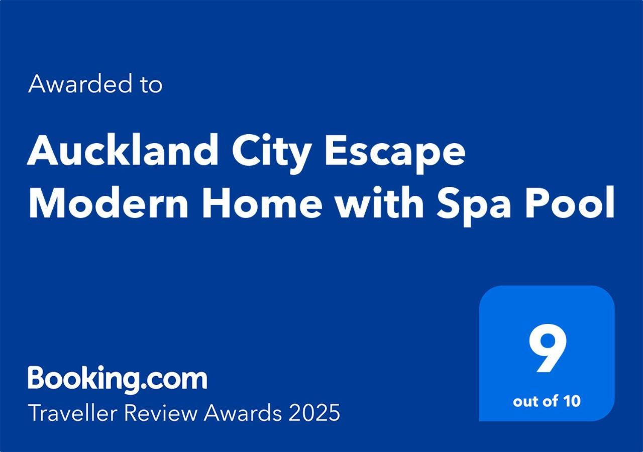 Auckland City Escape Modern Home With Spa Pool ภายนอก รูปภาพ
